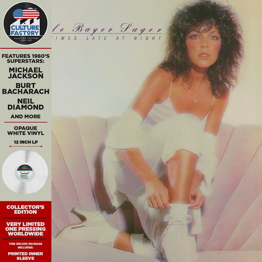Carole Sager  Bayer Sager - Sometimes Late At Night [Colored Vinyl] [Deluxe] [Limited Edition] (Wht) Vinyl Record