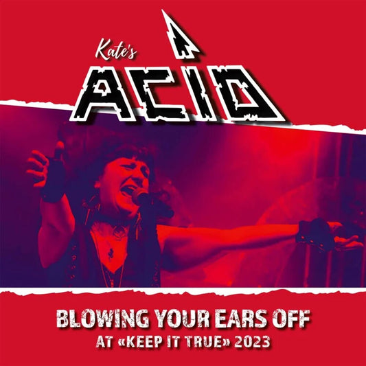 Kate's Acid - Blowing Your Ears Off [Colored Vinyl] (Red) Vinyl Record