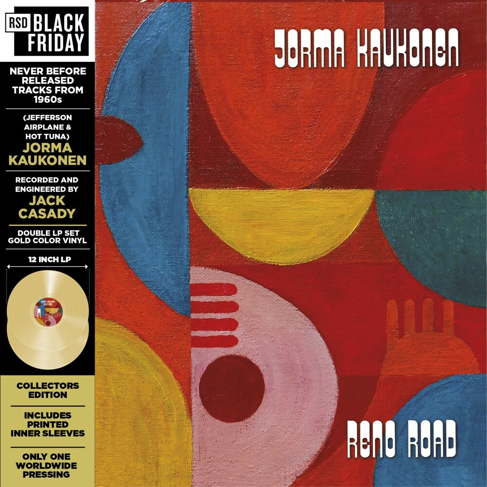 Jorma Kaukonen  / Casady,Jack - Reno Road: Unleased Tracks From The '60's (Rsd) [RSD Black Friday 2024] Vinyl Record
