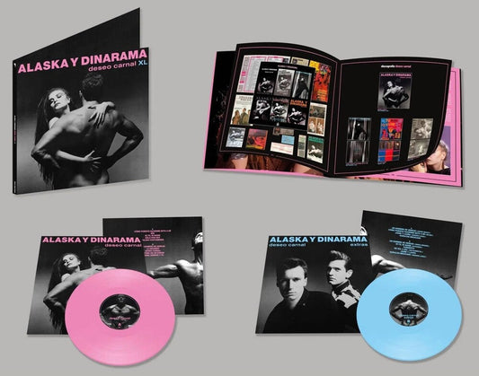 Alaska Y Dinarama - Deseo Carnal - Pink & Blue Vinyl (Blue) [Colored Vinyl] Vinyl Record