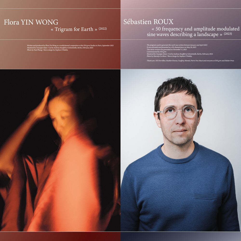 Flora Wong  Yin / Roux,Sebastien - 50 Frequency & Amplitude Modulated Sine Waves [LP] Vinyl Record