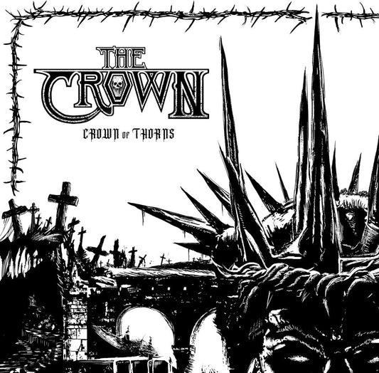 Crown - Crown Of Thorns (Blk) [Colored Vinyl] (Wht) Vinyl Record
