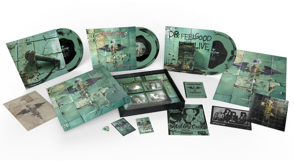 Motley Crue - Dr. Feelgood (35th Anniversary) [Deluxe Edition 3 LP Boxset]] Vinyl Record