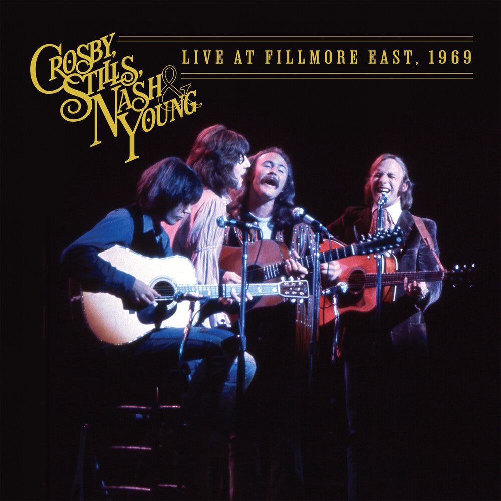Crosby Stills Nash & Young - Live At Fillmore East, 1969 [Brick and Mortar Exclusive Clear LP] Vinyl Record