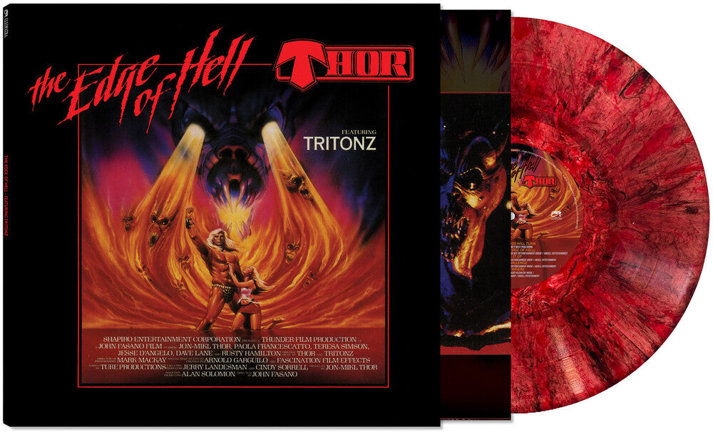 Thor - The Edge Of Hell [LP red marble] Vinyl Record