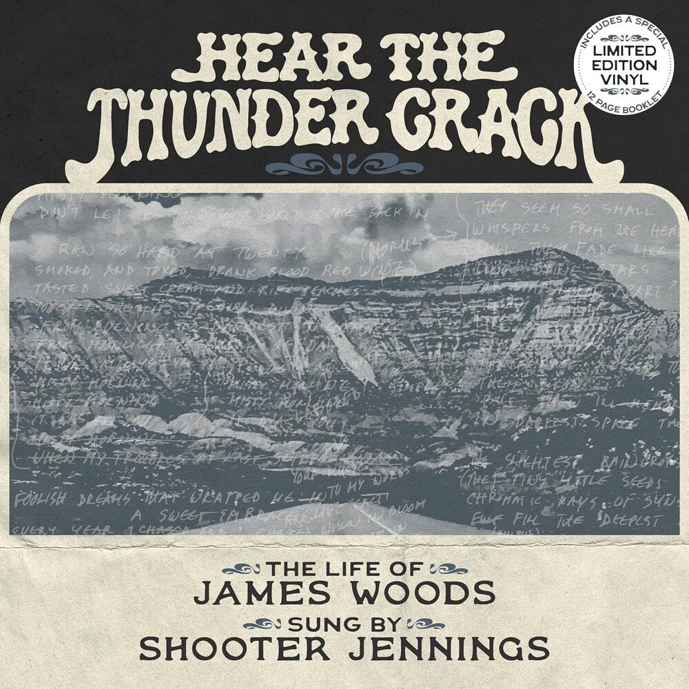 James Woods  / Shooter Jennings - Hear The Thunder Crack [LP] Vinyl Record