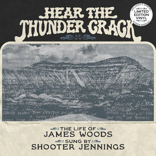 James Woods  / Shooter Jennings - Hear The Thunder Crack [LP] Vinyl Record
