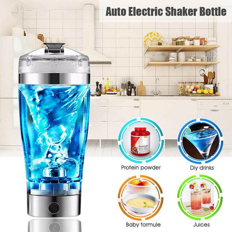 Electric Protein Shake Stirrer USB Charging Shaker Cup