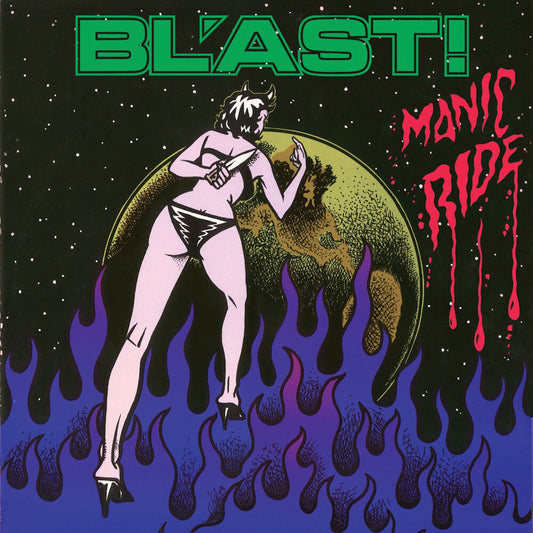 Bl'ast - Manic Ride [Colored Vinyl] (Purp) Vinyl Record