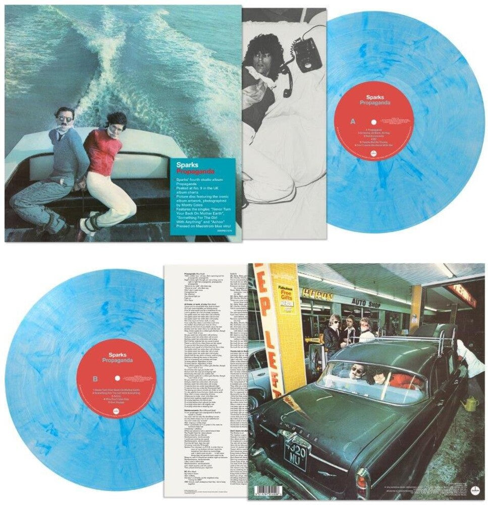 Sparks - Propaganda - 50th Anniversary 140gm Blue Vinyl [LP] Vinyl Record