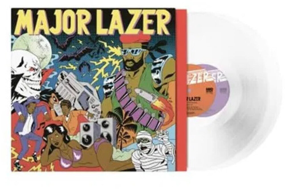 Major Lazer - Guns Don't Kill People Lazers Do: 15th Anniversary - Clear Vinyl [LP] Vinyl Record