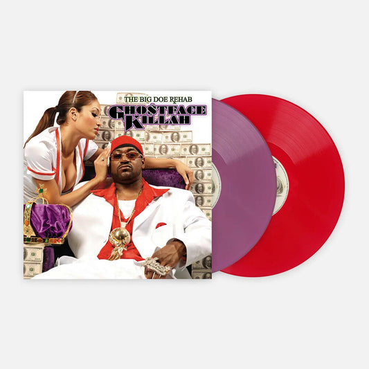 Ghostface Killah - Big Doe Rehab - Red & Purple Colored Vinyl [LP] Vinyl Record
