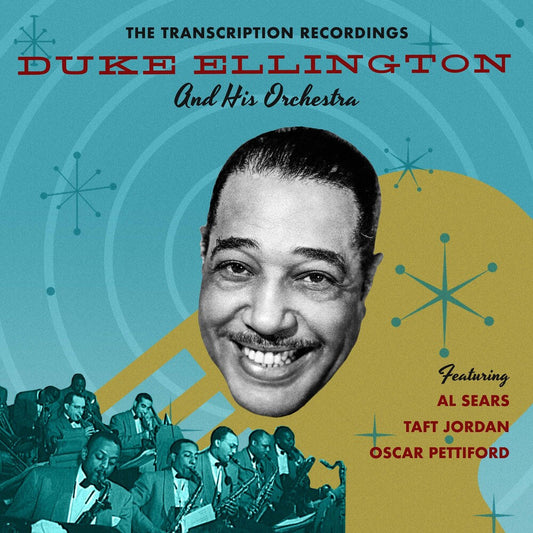 Ellington, Duke & His Orchestra - Transcription Recordings - Turquoise & Yellow Colored Vinyl [LP] Vinyl Record