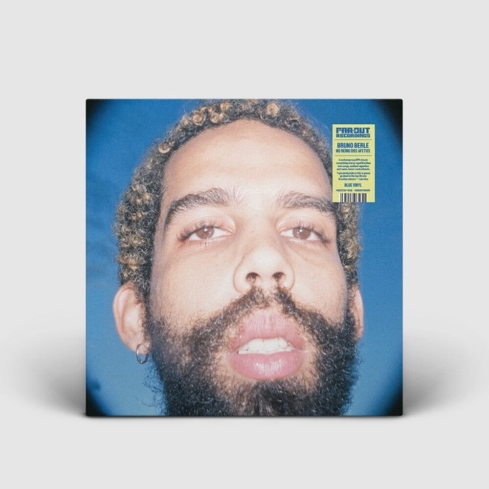 Bruno Berle - No Reino Dos Afetos (Blue) [LP] Vinyl Record