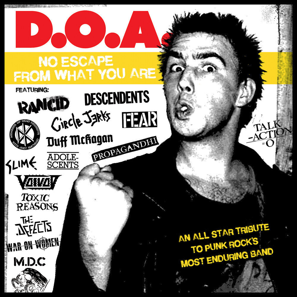 Doa - No Escape From What You Are / Various - DOA - No Escape From What You Are (Various Artists) Red [LP] Vinyl Record
