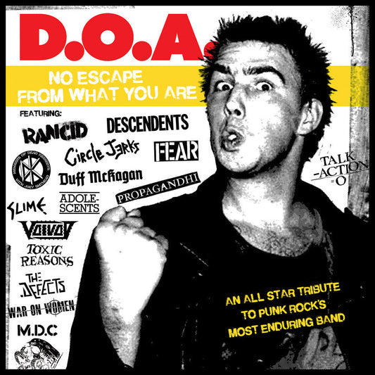 Doa - No Escape From What You Are / Various - DOA - No Escape From What You Are (Various Artists) Red [LP] Vinyl Record