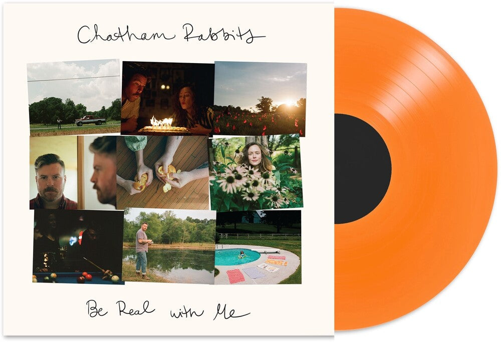 Chatham Rabbits - Be Real With Me [Transparent Orange LP] Vinyl Record