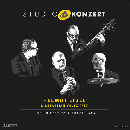 Helmut Eisel  & Voltz,Sebastian Trio - Studio Konzert [LP] Vinyl Record