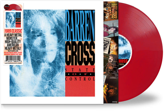 Barren Cross - State Of Control - Red [Colored Vinyl] [Limited Edition] (Red) Vinyl Record