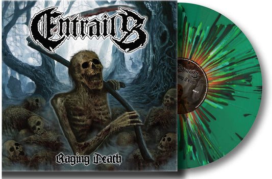 Entrails - Raging Death - Limited Edition [Colored Vinyl] (Gate) (Grn) Vinyl Record