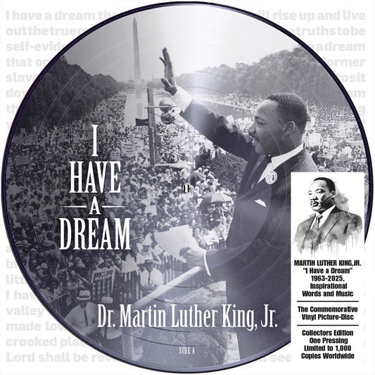 King Martin Jr  Lurther - I Have A Dream 1963-2025 Inspirational [Deluxe] [Limited Edition] Vinyl Record