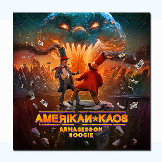 Amerikan Kaos - Armageddon Boogie - White [Colored Vinyl] (Wht) Vinyl Record