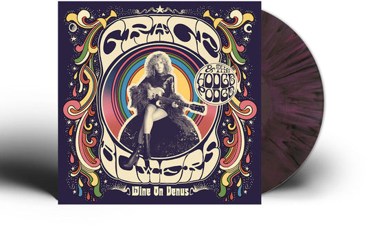 Grace Bowers & The Hodge Podge - Wine On Venus - [LP Recycled Rainbow Tie Dye Splatter] Vinyl Record