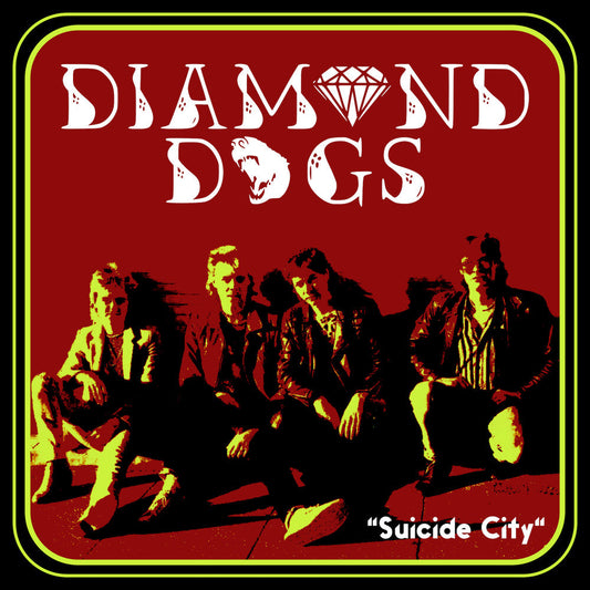 Diamond Dogs - Suicide City - Red [Colored Vinyl] (Red) Vinyl Record