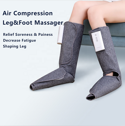 Electric air wave leg cover calf massager home automatic hot compress pressure leg massager leg slimming device