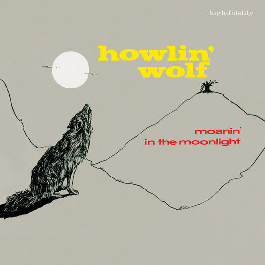 Howlin Wolf - Moanin In The Moonlight (Bonus Tracks) [Clear Vinyl] Vinyl Record