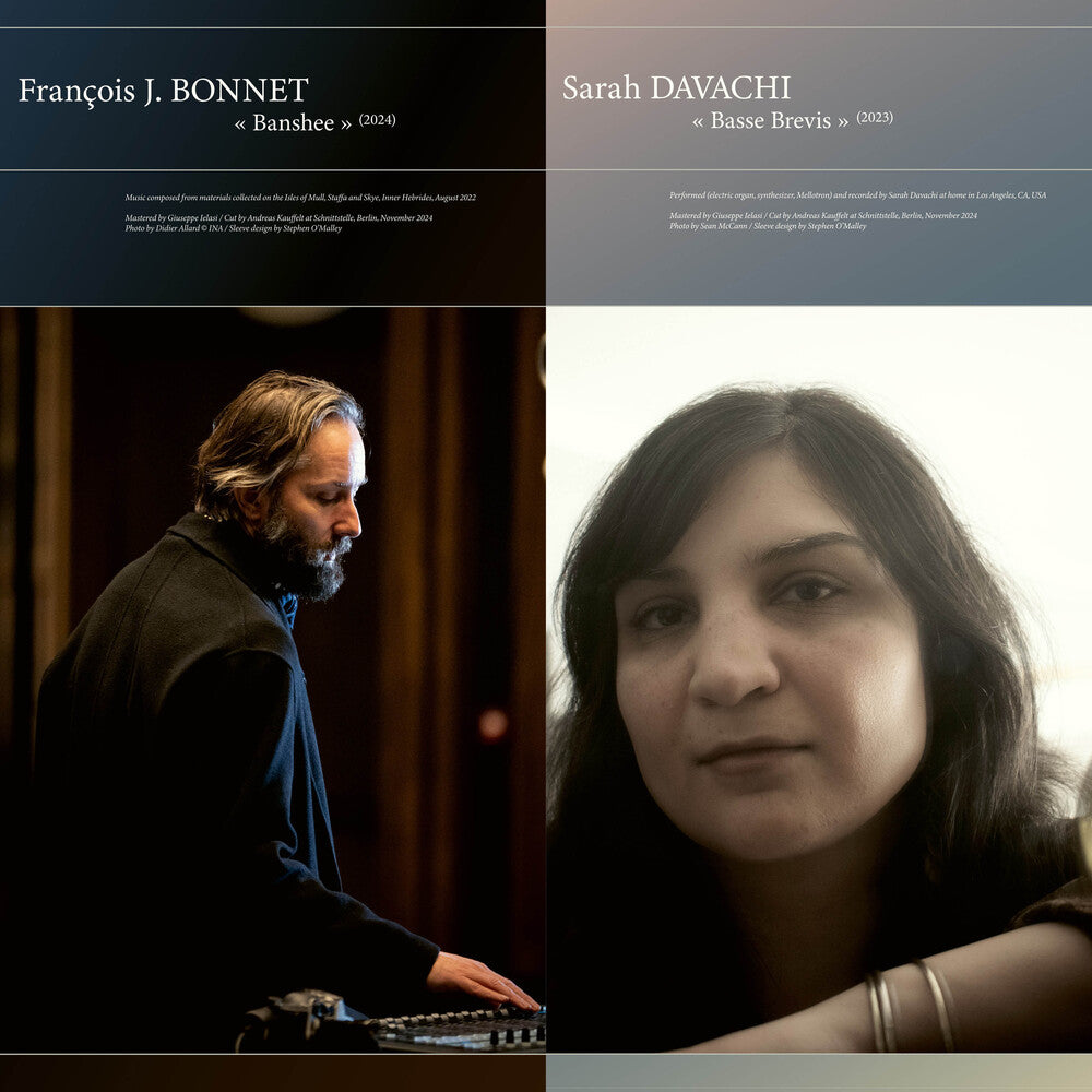 Francois Bonnet  J. / Davachi,Sarah - Banshee / Basse Brevis [LP] Vinyl Record