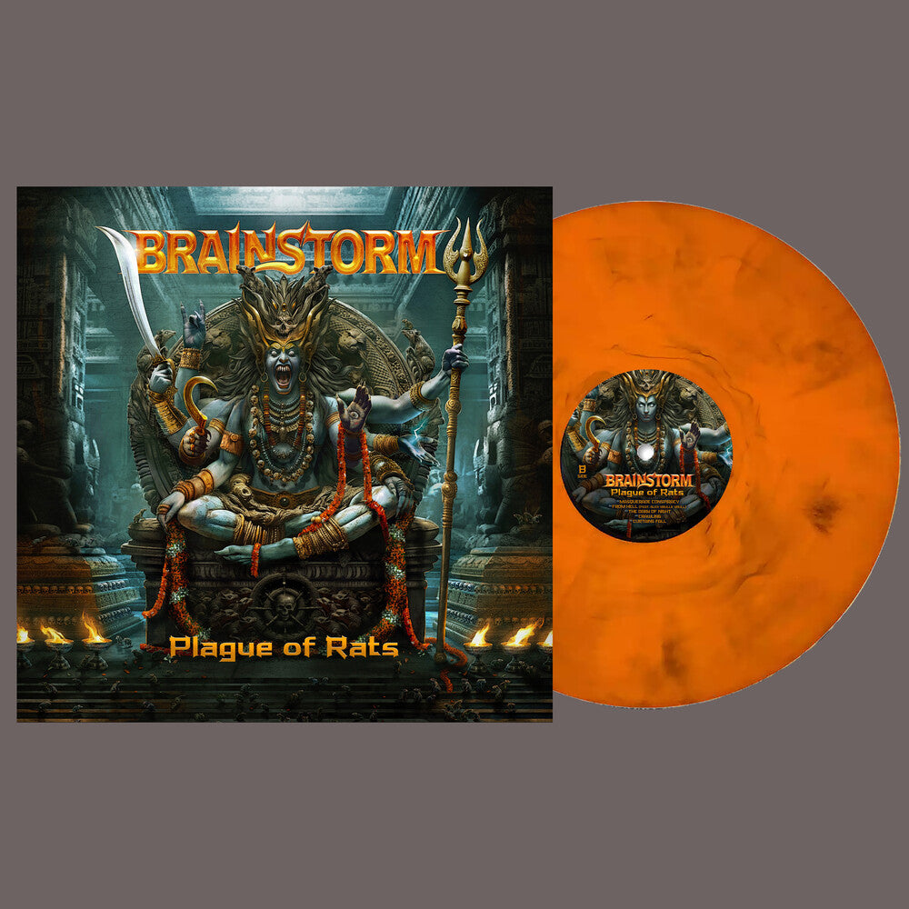 Brainstorm - Plague Of Rats [LP Indian Sun Marbled] Vinyl Record