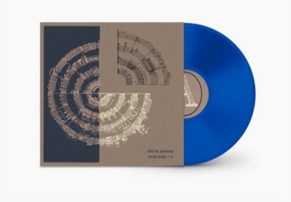 Drill for Absentee - Circle Music + 4 - Transparent Blue Vinyl (Blue) [LP] Vinyl Record
