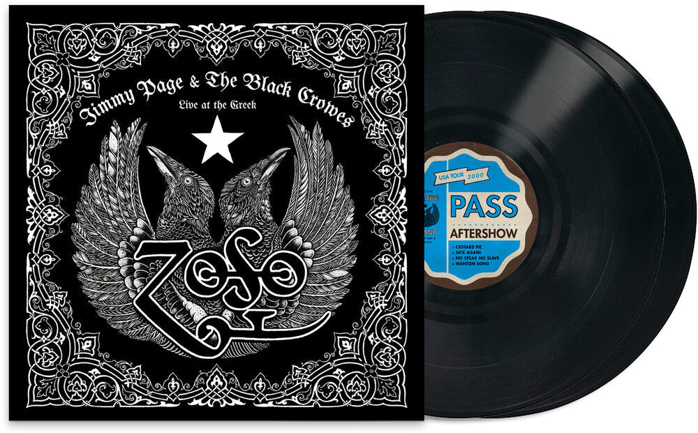 Jimmy Page & The Black Crowes - Live at the Greek [2 LP ] Vinyl Record