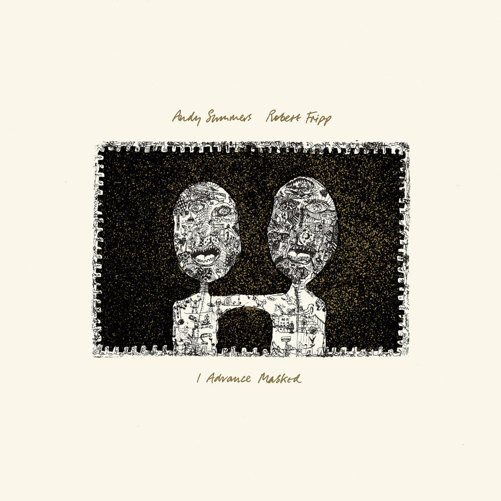 Summers, Andy / Fripp, Robert - Advance Masked (2024 David Singleton Mix) - 200gm Vinyl [LP] Vinyl Record