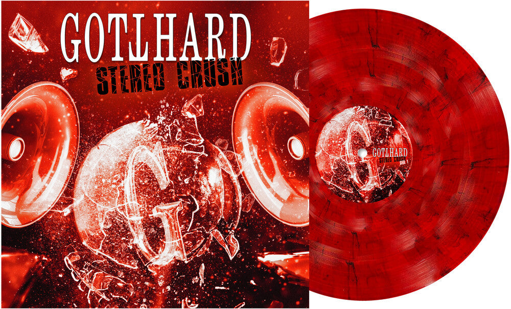Gotthard - Stereo Crush [Red Marble LP] Vinyl Record