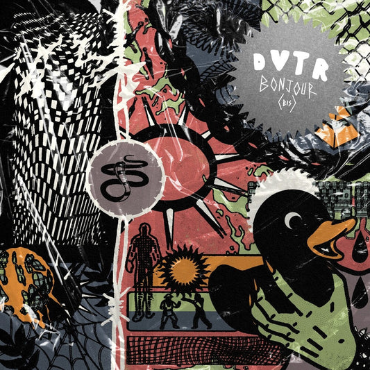 DVTR - Bonjour (Bis) - Orange [Colored Vinyl] (Org) Vinyl Record