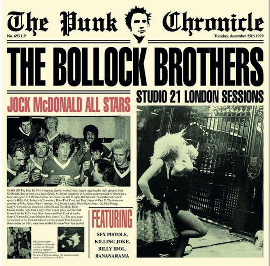 Bollock Brothers - 21 Studio Sessions - Red Colored Vinyl [LP] Vinyl Record