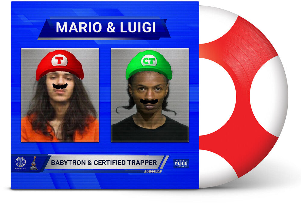 Babytron & Certified Trapper - Mario & Luigi (Pict) [LP] Vinyl Record