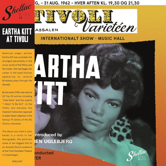 Eartha Kitt - Eartha Kitt Live At The Tivoli (Spa) [LP] Vinyl Record