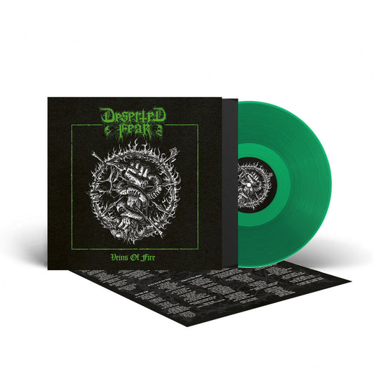 Deserted Fear - Veins Of Fire - Green [Colored Vinyl] (Grn) [Limited Edition] [180 Gram] Vinyl Record