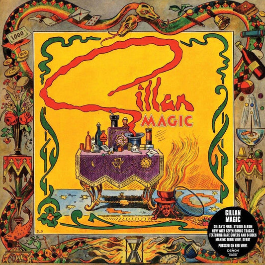 Gillan - Magic [Colored Vinyl] (Ofgv) (Red) (Exp) (Uk) Vinyl Record