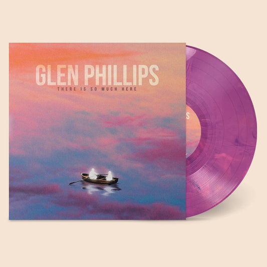 Glen Phillips - There Is So Much Here - Purple/Pink Swirl [Colored Vinyl] Vinyl Record