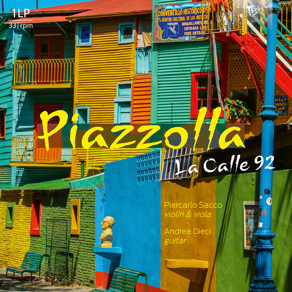 Sacco / Dieci - La Calle 92 [LP] Vinyl Record