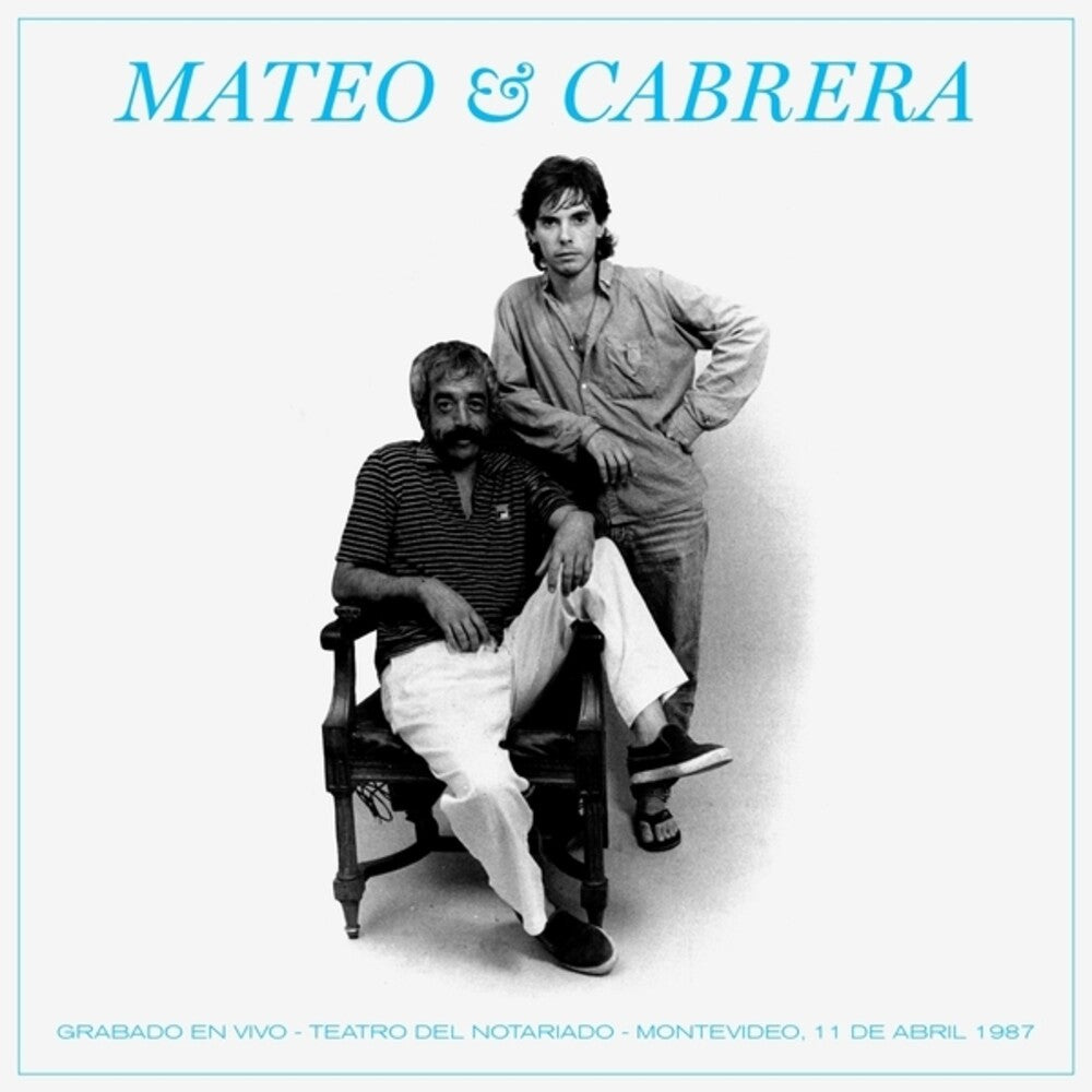 Eduardo Mateo  / Cabrera,Fernando - Mateo Y Cabrera Grabado En Vivo - Teatro Del [LP] Vinyl Record