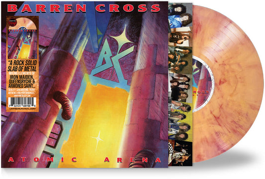 Barren Cross - Atomic Arena [Colored Vinyl] [Limited Edition] [Remastered] Vinyl Record