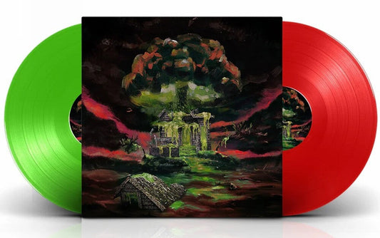 Low-Red - Biggest Sblao Eva Eva Eva - Red & Green Vinyl [LP] Vinyl Record