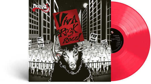 Deraps - Viva Rock N' Roll - Red Transparent [Colored Vinyl] [Limited Edition] Vinyl Record