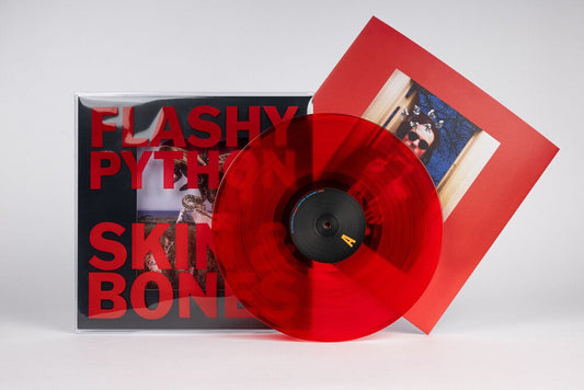 Flashy Python - Skin & Bones - Red [Colored Vinyl] (Red) Vinyl Record