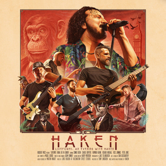 Haken - Liveforms: Fauna live in London [2 LP Green EcoMix ] Vinyl Record